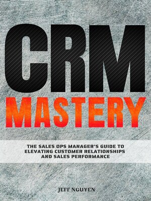 cover image of CRM Mastery